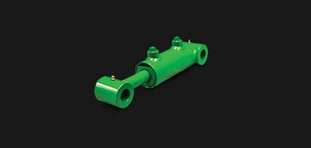 Green welded medium duty hydraulic cylinder