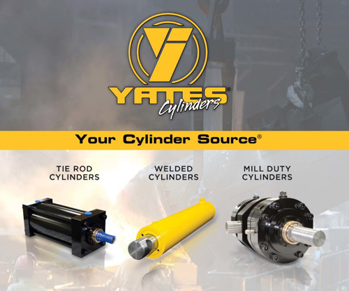 Hydraulic cylinder double acting DW cylinder 40/22 300 stroke with... 