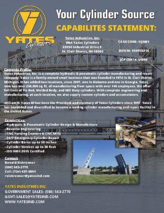Yates Capabilities Flyer Page 1